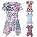 Pervobs T-Shirt, Big Promotion! Women's Short/Long Sleeve Swing Tunic Summer Floral Flare Tee Top Blouse Shirt
