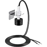 Gulfmew 1 Pack AC Pan Float Switch Compatible with SS3, HVAC Float Switch, Water Leak Detector for HVAC System Drain, Install on Primary and Auxiliary Drain Pans