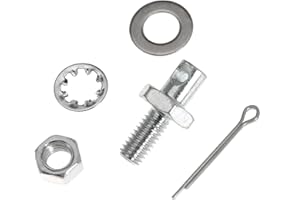 DERIDI Throttle Linkage Cable Adapter Stud Kit Replace 8009 for Chevrolet 1977 and later, 10-32 x 3/8 Thread (1Pcs)