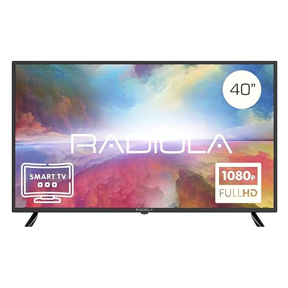 Televisor Led 40 Pulgadas Full HD Smart TV. Radiola LD40100KA