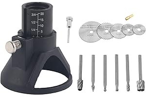 14pcs HSS Milling Cutter Saw Blades Rotary Tool with Fixed Woodworking Carving Accessories Kit, Milling Cutter