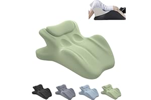 Chiro Monk Couple Pillow, Butt Cushion for Couples, 27° Lift Ergonomic Memory Foam Pillows, Waterproof Posture Support Pillow