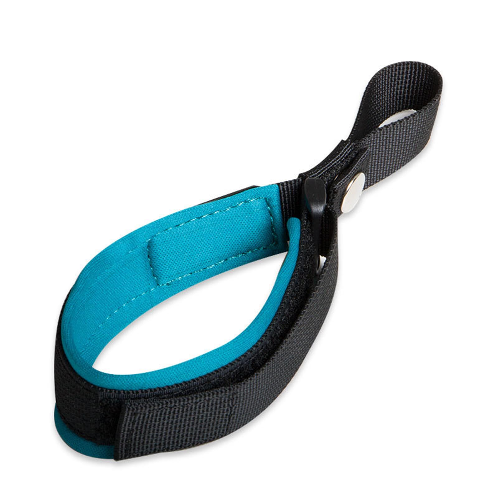 ZaishunNT Dog Seat Belt Wrist Safety Strap Retractable Hands Free Wrist Strap for Medium to Large Dogs (Cyan)