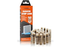 Visbella Radiator Stop Leak Sealer Conditioner Radiator Repair Kit Car Heater Core, Freeze Plugs, Cooling System & Radiator Repair (Tube, pcs, 24)