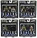 Aliens Minimates Series 1 Complete Set of Four 2-Packs (8 Figures)