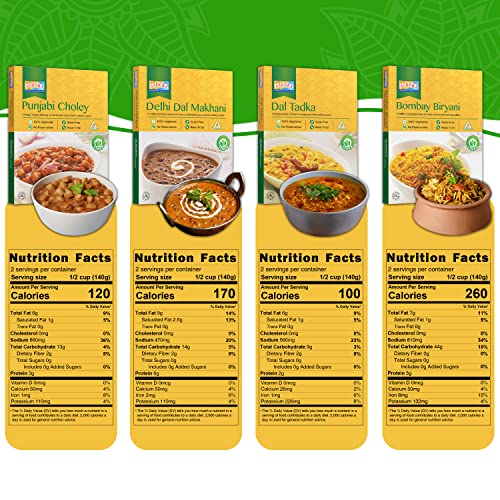 Ashoka Ready to Eat Indian Meals Since 1932, 100 Vegan Lentils & Pilaf