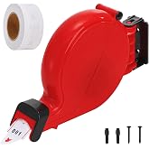 Jowgut Ticket Number Dispenser, Wall Mount | Take a Number Dispenser with 1 Roll Tickets (000-999), 3-Digits Queue Ticket Machine for Restaurant, Bank, Classroom, Office
