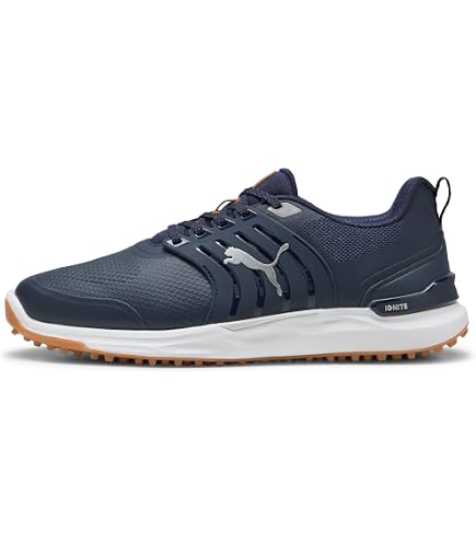 Amazon.com | Puma Men's Ignite Pwradapt Caged Team USA Golf Shoes