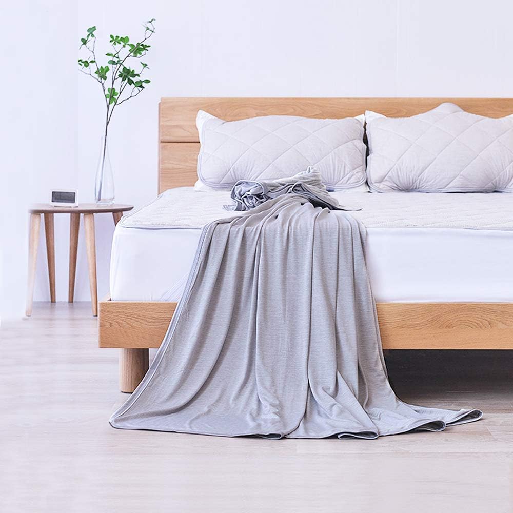 Elegear Cool Summer Blanket, 2 in 1 Design Throw Blanket Bed Throw Keep