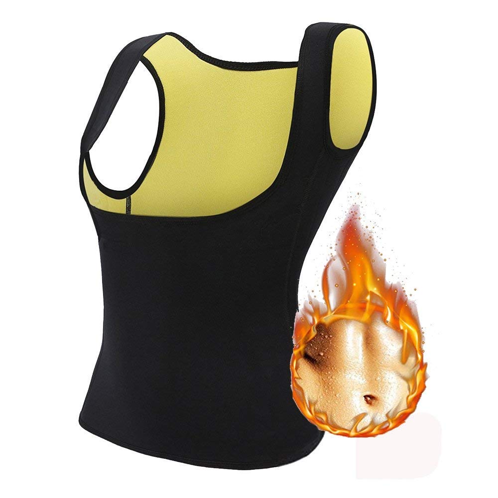 FIRM ABS Hot Slimming Body Shaper For Women Tummy Weight Loss Thermo Neoperne Sweat Sauna Vest