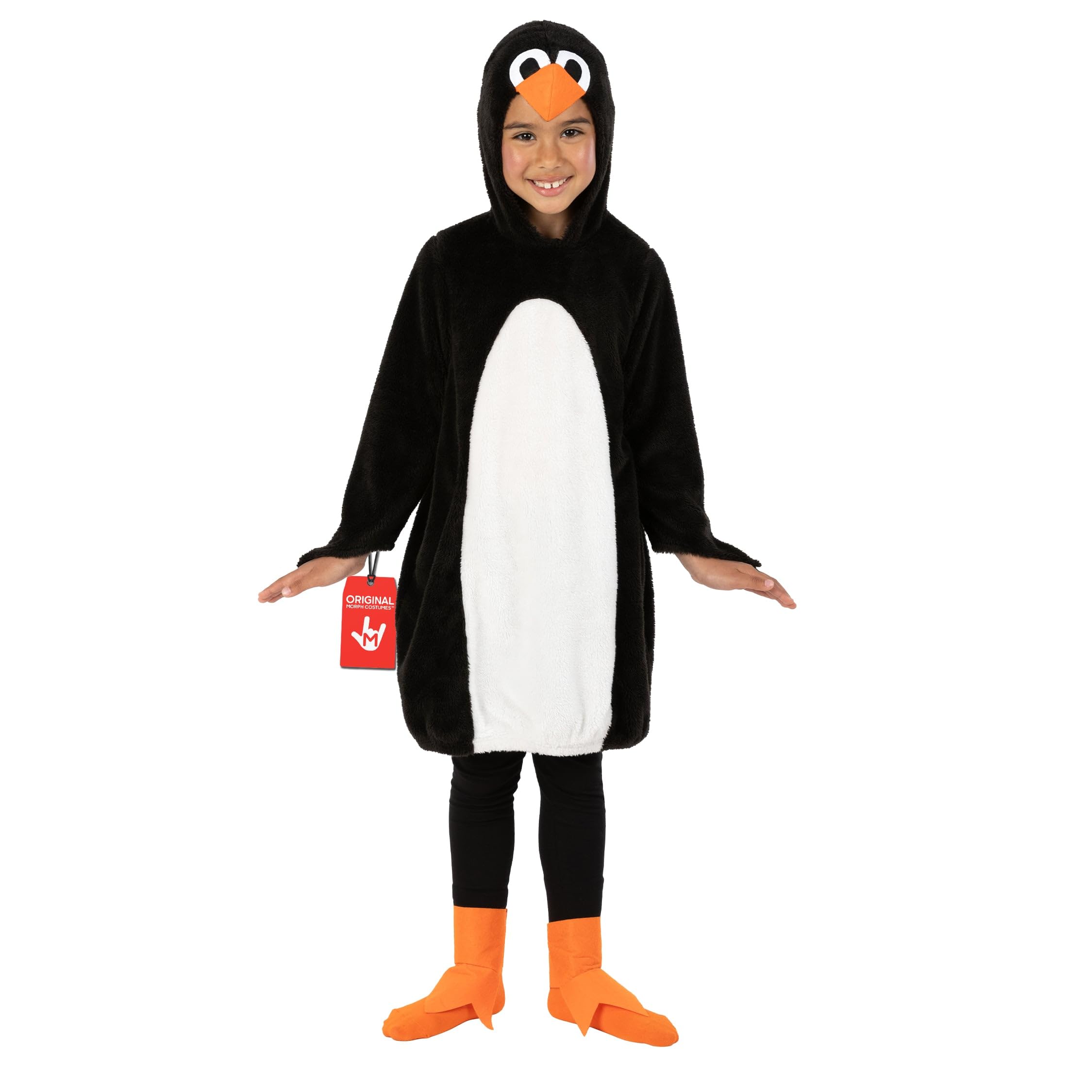Fun Shack Kids Penguin Costume for Boys and Girls - Adorable Penguin Outfit for Halloween, Parties, and Dress-Up, Medium
