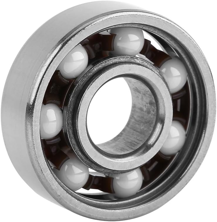 Mini 608 Hybrid Ball Bearing with Ceramic Balls for Fingertip Toys 8 *