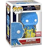 Funko POP! Spider-Man: No Way Home Glow-in-The-Dark Electro Marvel Collector Corps Exclusive, Multicolor (69036)