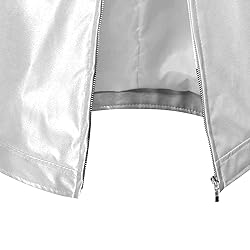 SWJGLITTR Men Slim Fit Motorcyle Leather Jacket