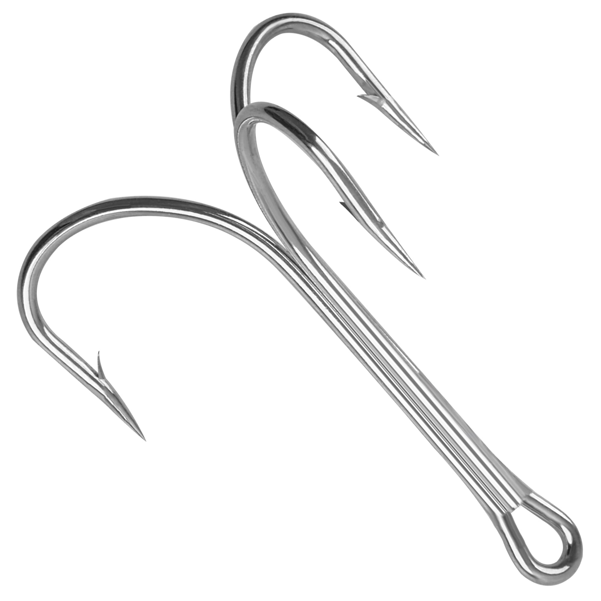 15pcs Classic Treble Fishing Hooks Large Size Silver Triple Barbed Fish Hook ... | eBay 15pcs Classic Treble Fishing Hooks Large Size Silver Triple Barbed Fish Hook ... | eBay