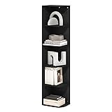 Furinno Pasir 5-Tier Corner Open Shelf