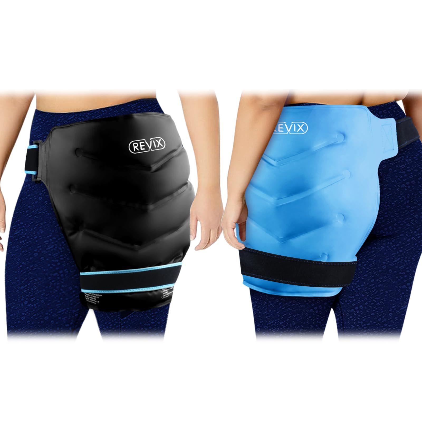 Photo 1 of REVIX Extra Large Reusable Ice Packs for Bursitis Hip Pain Relief, Cold Packs for Injuries Hip Flexor Pain, Hip Surgery Recovery Supplies for Arthritis & Inflammation, Hip Replacement, 2 Packs
