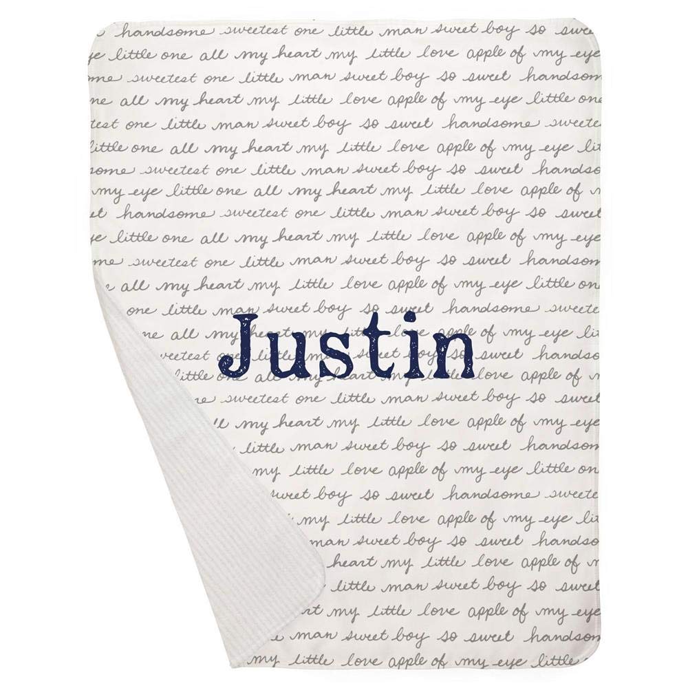 crib clouds blanket personalized