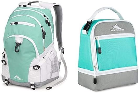 high sierra stacked compartment lunch bag