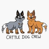 : Cattle Dog Pile Sticker Vinyl Waterproof Sticker Decal Car Laptop Wall Window Bumper...