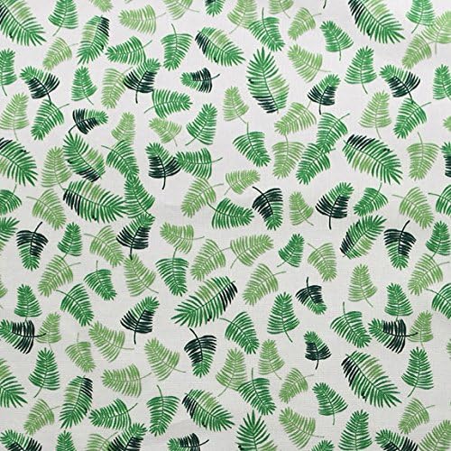 Cotton Fabric Leaf Fabric by the Yard 110cm Wide Cozy Petit Parm Leaf