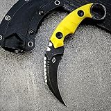 Gtkii GTK691 Fixed Blade Knife, D2 Steel Blade