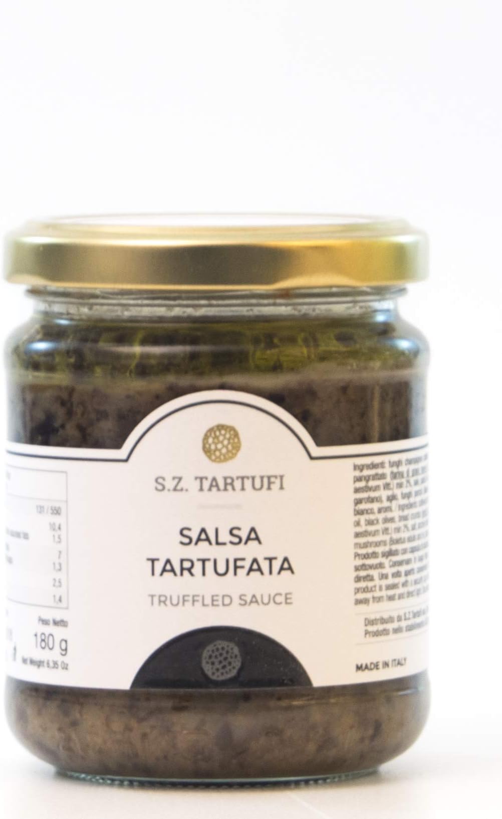 Black Truffle Sauce 180 gr. 6,35 oz.