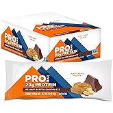 PROBAR - PROTEIN Bar, Peanut Butter Chocolate, Non-GMO, Gluten-Free, Healthy, Plant-Based, Whole-Food Ingredients, Natural Energy (12 Count)