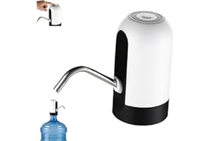 Rechargeable Electric Fluid Pump for Water and Oil, Wireless Portable Water Oil Transfer Pump with Long Spout, One-Button Ope