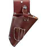 Occidental Leather Drill Holster - Fits Most Cordless Drills - 2 Bit Holders - Ergonomic Design - Made in USA