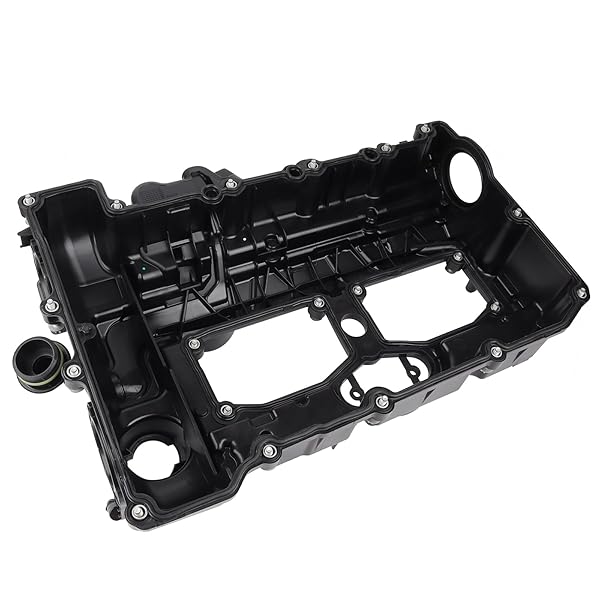 EZEXPREZE 2.0L TURBO N20 ENGINE VALVE COVER WITH OIL FILLER CAP & GASKET & BOLTS COMPATIBLE WITH 2012-2018 BMW 228I 320I 328I 428I 528I X1 X3 X4 X5 Z4 (INCLUDED GT/XDRIVE)