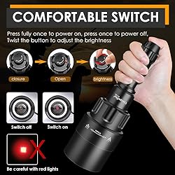 UniqueFire 1605 850nm IR Illuminator Flashlight