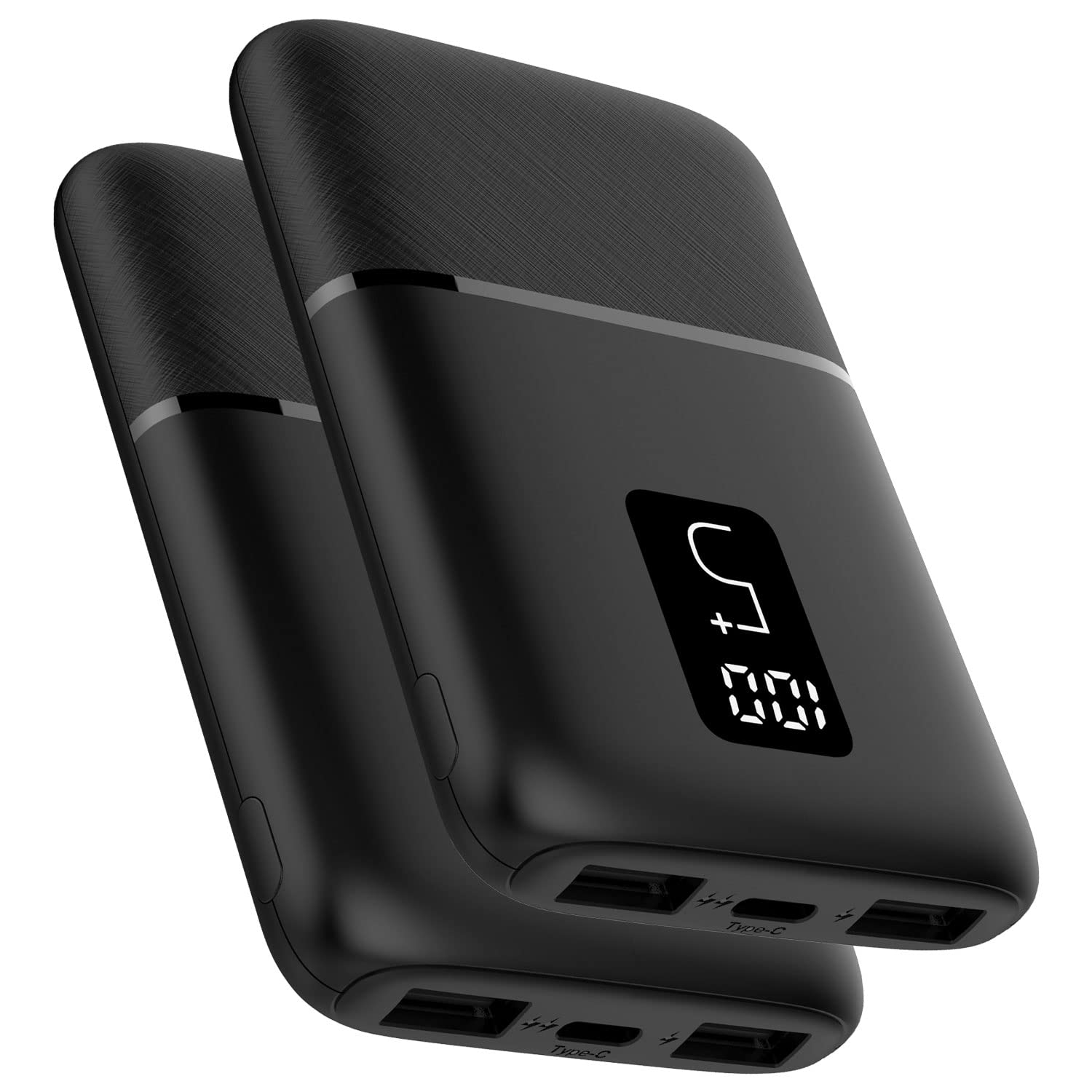 Photo 1 of [2-Pack] 5V 2A Rechargeable Battery Pack for Heated Vest 5000mAh USB Mini Battery Power Bank for Heated Vest Heated Jacket Hoodie for Men Women Small External Battery for Heated Clothing Lightweight