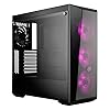 Cooler Master MasterBox Lite 5 RGB ATX Mid-Tower with 3 RGB Fans Tempered Glass Side Panel & External Cases MCW-L5S3-KGNN-02