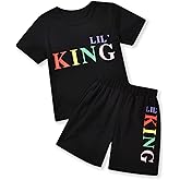 Aalizzwell Toddler Little Boys Short Sleeve T-Shirt Camouflage Shorts Set Summer Clothes Outfits