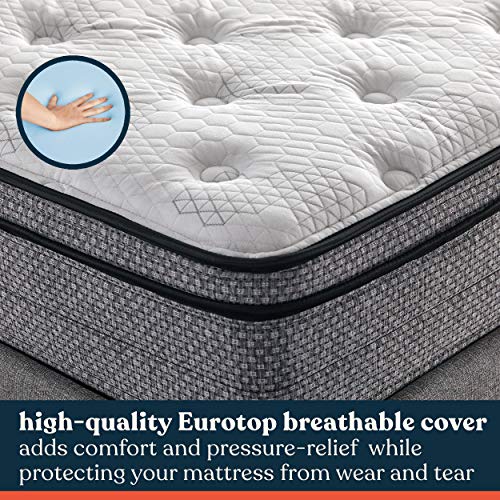 Early Bird Fusion 12 Inch Hybrid Mattress, Queen, Supportive Memory