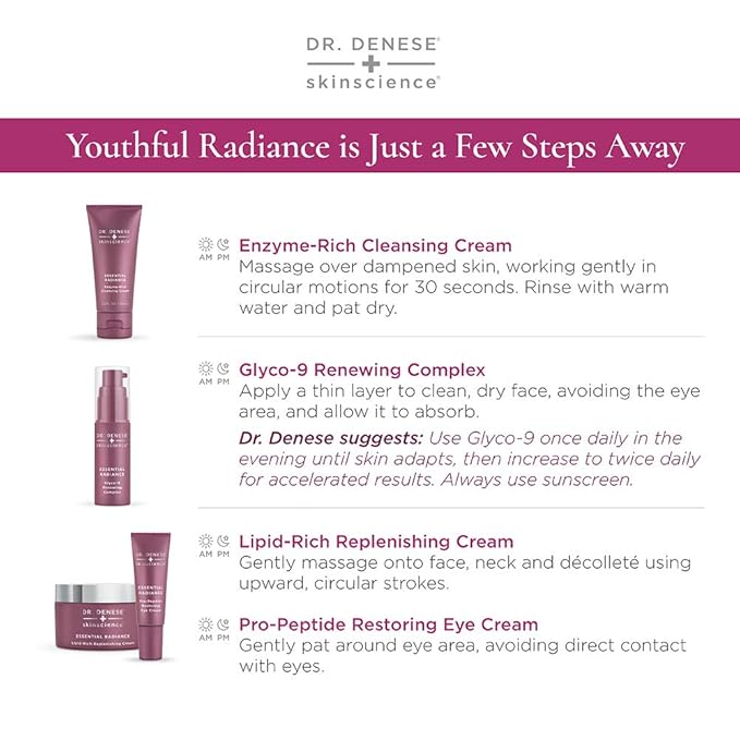 dr denese essential radiance cleansing cream