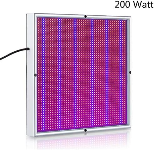 200W LED Grow Light, HuDieM New Light Plant Bulbs Plant Growing Bulb with Red Blue Spectrum for Hydroponic Aquatic Indoor Plants