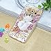 SWEES Phone Case Compatible Galaxy S6 (2015 Released), Slim Thin Soft Silicone Gel TPU Case Special 3D Relief Printing Pattern Design Scratch Resistant Full Protective Back Cover, Silver Fox