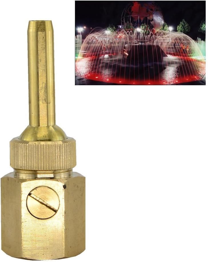 Thaoya Fountain Nozzle Spray Sprinkler Head Adjustable Fountain Nozzle Spray Sprinkler Head GCPS002 (G3/4 X 10PCS)