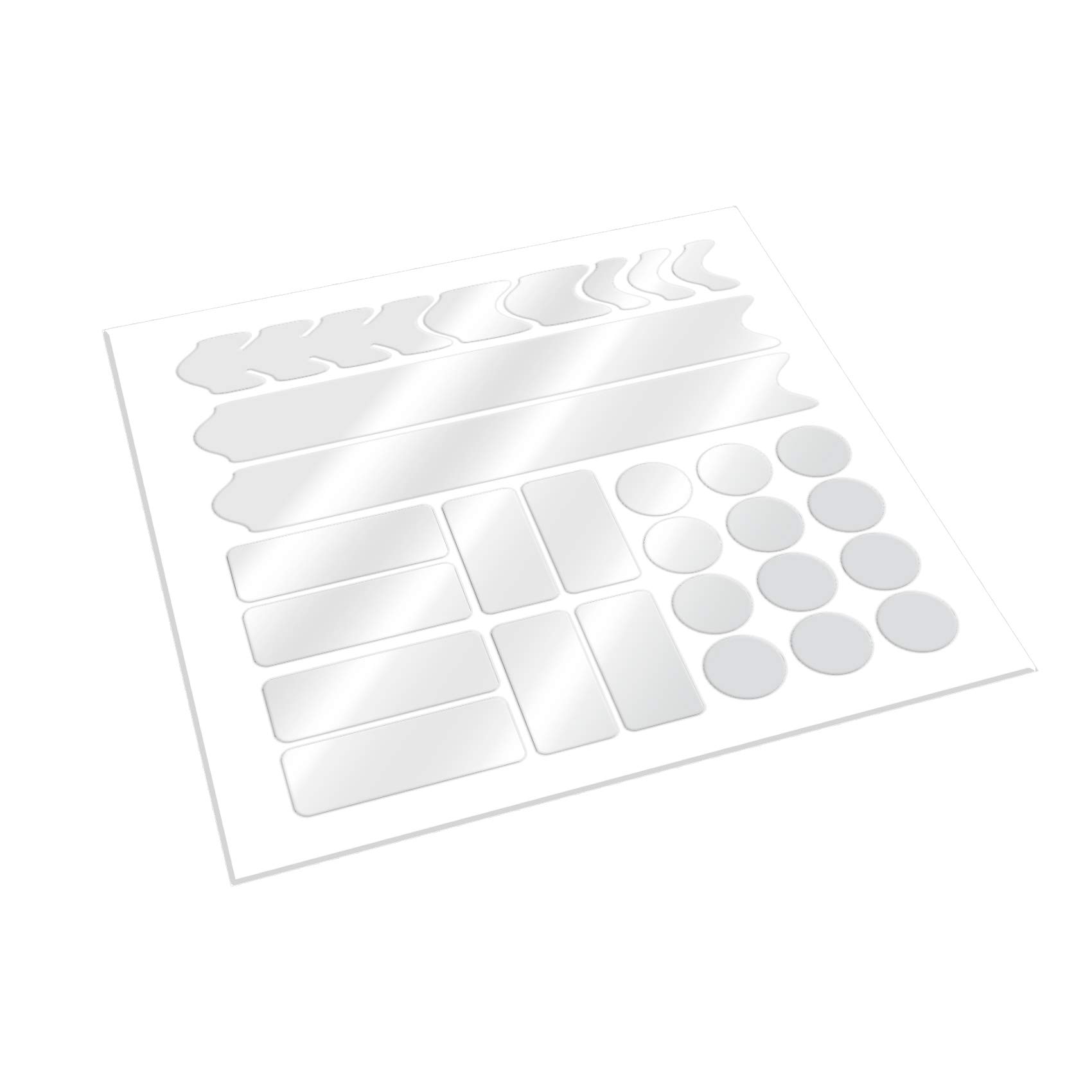 AlphaShield Bicycle Frame Protector Chain Stays Protection Film Sticker Frame Protection Carbon MTB BMX Paint Protection Film K099 K100, Transparent matt.