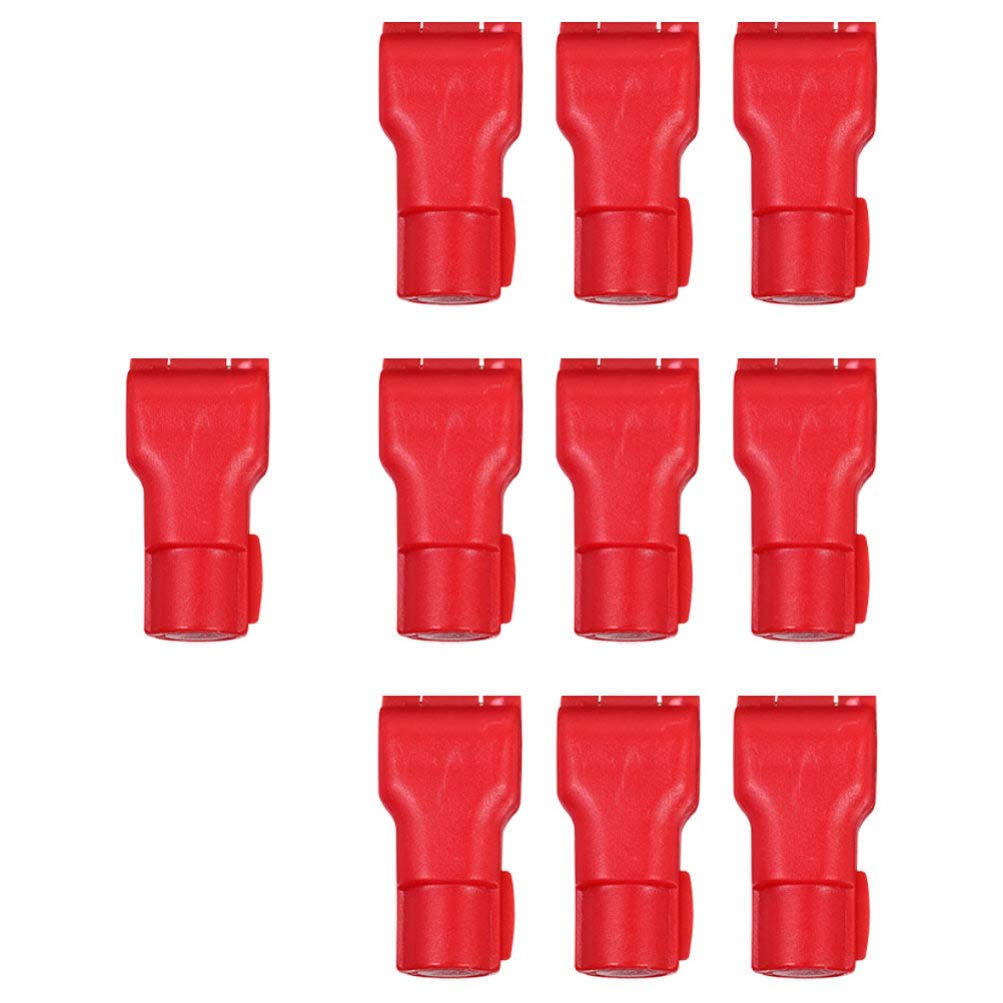 ULTECHNOVO Anti-Theft Hook Lock for Retail Peg Hooks Security Display Lock 1.50X1.80X3.80 Inch Compact Plastic Retail Shelf