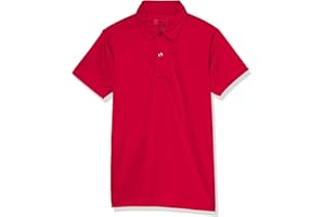 Nautica Boys School Uniform Sensory-Friendly Short Sleeve Polo Shirt, Button Closure, Moisture Wicking Performance Material