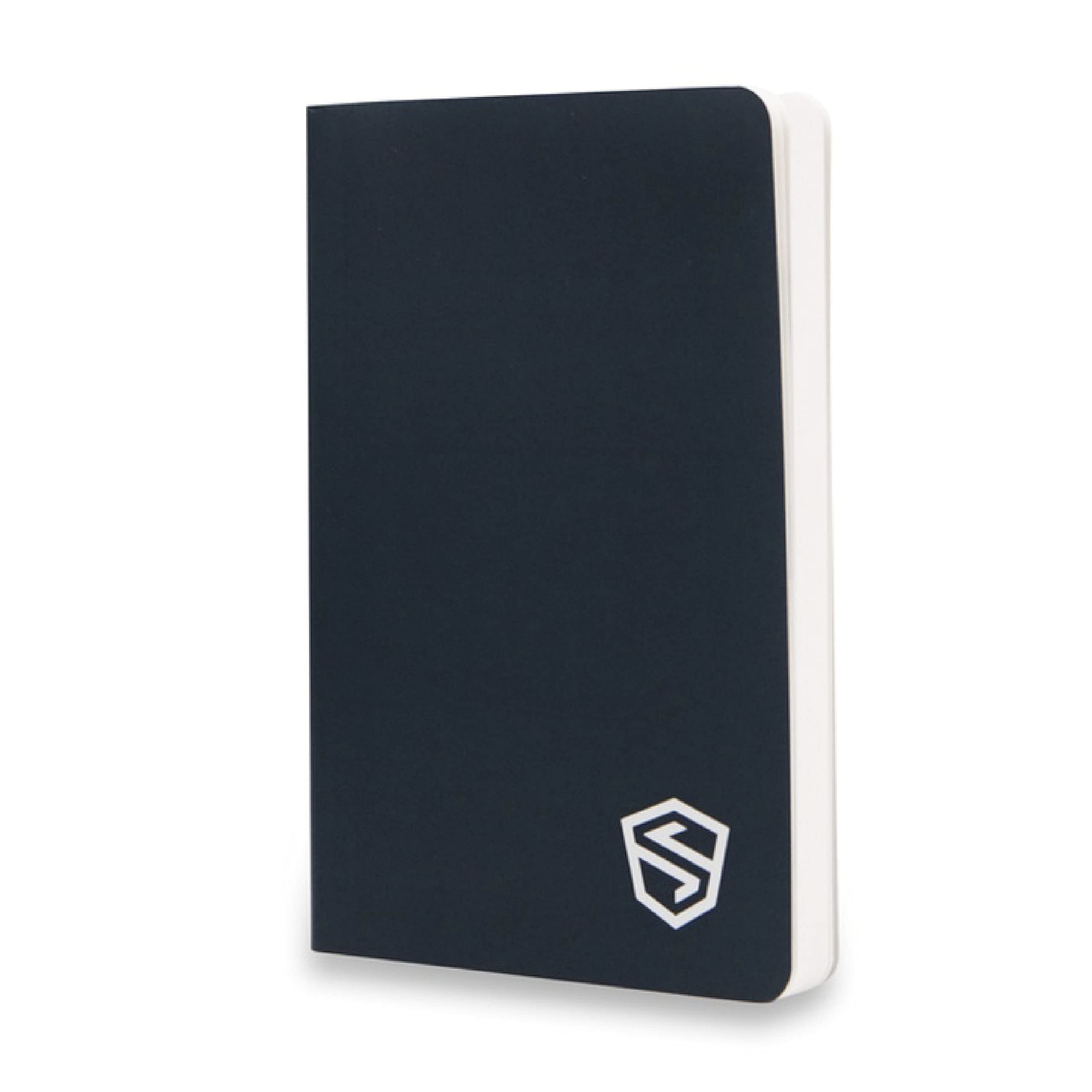 SHIELDFOLIO Stonebook World's Most Secure Crypto Password Notebook | Seed Phrase and Private Key Cold Storage method | Premium Water-Resistant Paper | 5.5" x 3.5"