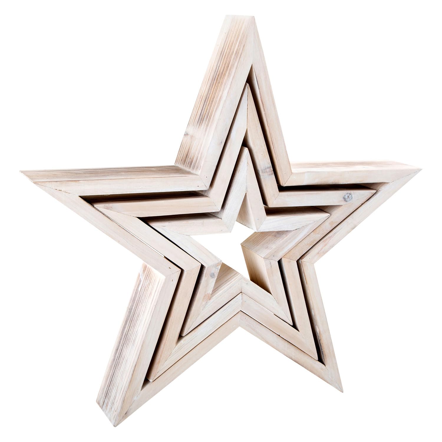 Small Foot Star Decorative Figures, White