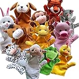  Lolicute Hand Puppets,Puppet for Storytime Funny Zoo Friends Plush Cartoon Props Style Toys Mouse Puppet Hand Puppet Farm Hand Puppet Animals Toy Story Plush Animals 1 pc 
