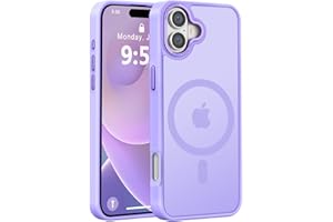 Newfuture Designed for iPhone 16 Case with Magnetic [13 FT Military Drop Protection] [Compatible with Magsafe] Slim Transluce
