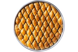 BEYZADE Luxury Turkish Baklava - Delectable Pistachios / Nutty Layers, Unbelievably Delicious Turkish Baklava Treats & Snacks, Daily Fresh Shipment from Istanbul - Turkey (1.1 lb (500gr), Classic Pistachio Baklava)
