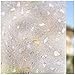 rabbitgoo Decorative Window Film, Self Static Cling Window Glass Film, No Glue Privacy Window Sticker UV Protection for Home Kitchen, Removable & Reusable 3D Window Covering Film, 35.4 x 78.7 inches