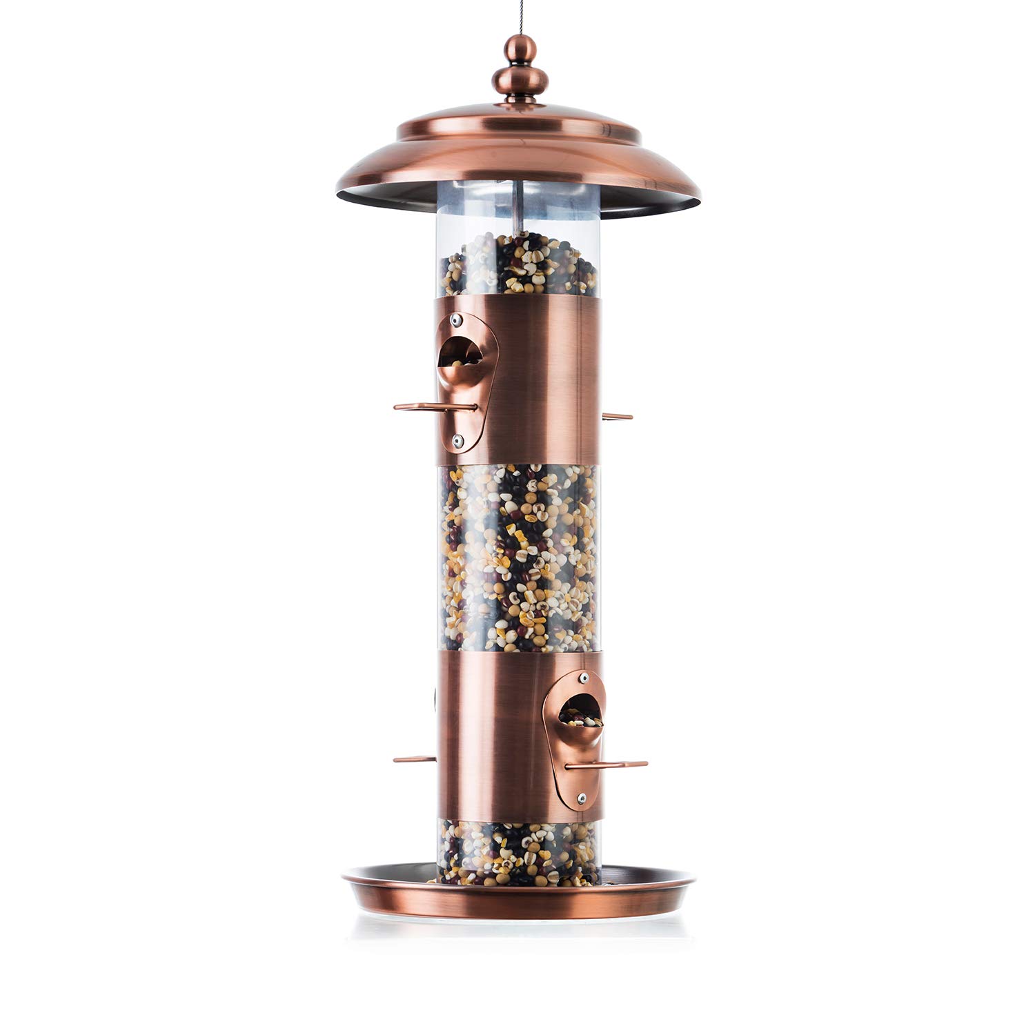 Bolite 18009 Bird Feeder Panorama Wild Bird Feeders Copper Weather
